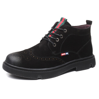 Joker Martin boots mens England wild trend carved Brock leather boots casual high help tooling boots
Joker Martin boots mens England wild trend carved Brock leather boots casual high help tooling boots