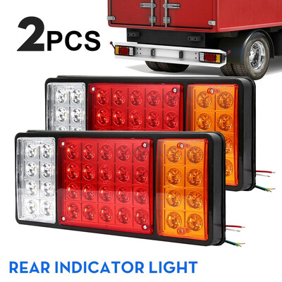 12PCS 36LED Waterproof Car Truck Van Caravan Lorry Trailer LED Rear Brake Tail Stop Light Indicator Turning Signal Lamp
12PCS 36LED Waterproof Car Truck Van Caravan Lorry Trailer LED Rear Brake Tail Stop Light Indicator Turning Signal Lamp