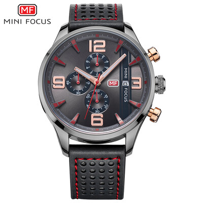 MINI FOCUS Fox mens watch quartz watch sports multi-functional design three-eye calendar MF0016G
MINI FOCUS Fox mens watch quartz watch sports multi-functional design three-eye calendar MF0016G