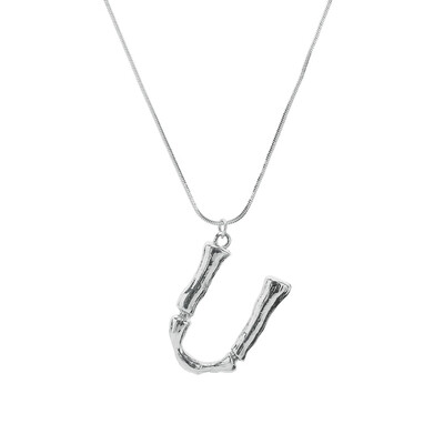 Silvery Initial Letters Necklace Women Color Chain 2018 Fashion Long Necklaces Big Pendant Statement Necklace Collier Femme
Silvery Initial Letters Necklace Women Color Chain 2018 Fashion Long Necklaces Big Pendant Statement Necklace Collier Femme