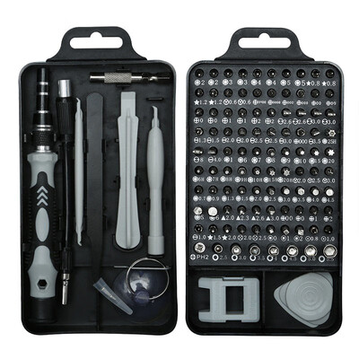 110 In 1 Professional Repair Tool Kit Precision Screwdriver Set For Computer Mobile Phone Electronic device 
110 In 1 Professional Repair Tool Kit Precision Screwdriver Set For Computer Mobile Phone Electronic device