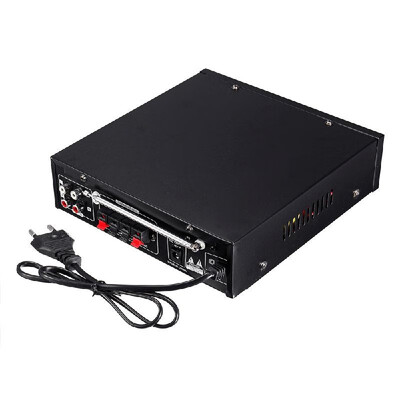 Multifunctional HIFI Audio Power Amplifier Mini Home Theater Amplifiers Audio with Remote Control Support FM USB SD Card BT
Multifunctional HIFI Audio Power Amplifier Mini Home Theater Amplifiers Audio with Remote Control Support FM USB SD Card BT