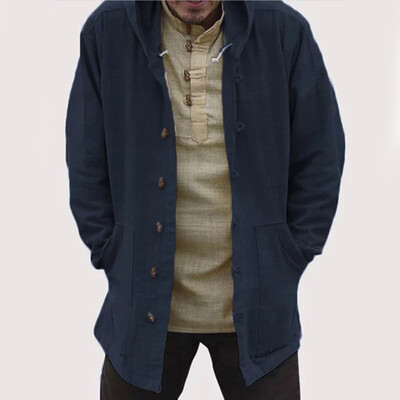 Mens Solid Plus Size Hooded Coats Casual Autumn Winter Long Sleeve Loose Jackets
Mens Solid Plus Size Hooded Coats Casual Autumn Winter Long Sleeve Loose Jackets