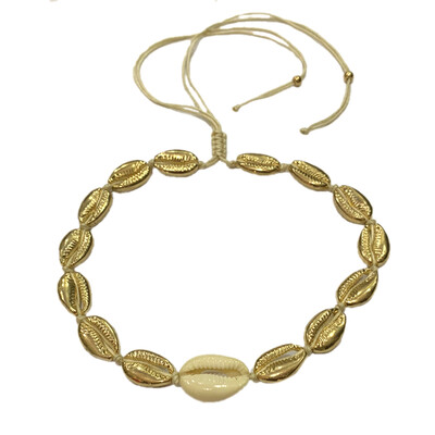 Wholesale Puka Natural Shell gold cowrie Shell necklace women best friend cowry seashell bijoux collier femme bohemian jewellry
Wholesale Puka Natural Shell gold cowrie Shell necklace women best friend cowry seashell bijoux collier femme bohemian jewellry