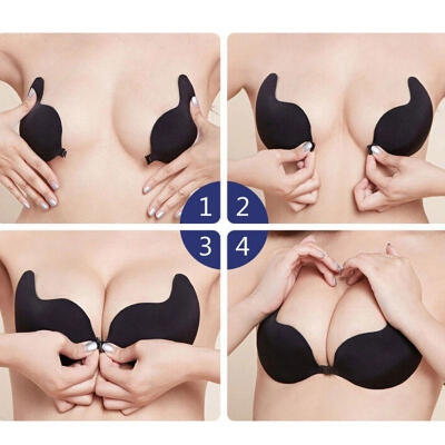 Women Sexy Silicone Self Adhesive Push Up Bras Strapless Invisible Seamless Bras Brassiere
Women Sexy Silicone Self Adhesive Push Up Bras Strapless Invisible Seamless Bras Brassiere