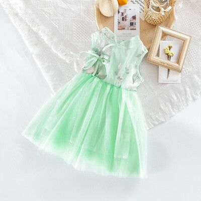 Little-Seven Baby 2019 Summer New Chinese Style Vintage Embroidery Fairy Net Skirt Girls Ocean Princess Dress 6665
Little-Seven Baby 2019 Summer New Chinese Style Vintage Embroidery Fairy Net Skirt Girls Ocean Princess Dress 6665