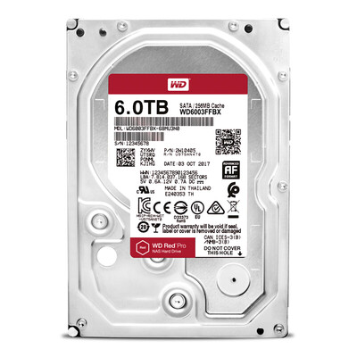 Western Digital WD Red Disk Pro 6TB Network Storage Hard Drive NAS Hard Drive SATA6Gb s 256M Cache WD6003FFBX
Western Digital WD Red Disk Pro 6TB Network Storage Hard Drive NAS Hard Drive SATA6Gb s 256M Cache WD6003FFBX