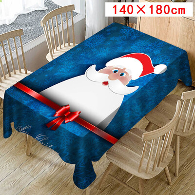 Toponeto Christmas Tablecloth Print Rectangle Table Cover Holiday Party Home Decor
Toponeto Christmas Tablecloth Print Rectangle Table Cover Holiday Party Home Decor