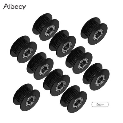Aibecy Idle Pulley Gear Wheel Aluminium Idler Gear Teeth 3mm4mm5mm Core Diameter 3D Printers Parts for GT2 6mm Wide Timing Belt
Aibecy Idle Pulley Gear Wheel Aluminium Idler Gear Teeth 3mm4mm5mm Core Diameter 3D Printers Parts for GT2 6mm Wide Timing Belt