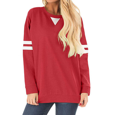 Starmoon Women Stripe Patchwork Long Sleeve Sweatshirt Pullover Shirt Tops Blouse BKL
Starmoon Women Stripe Patchwork Long Sleeve Sweatshirt Pullover Shirt Tops Blouse BKL