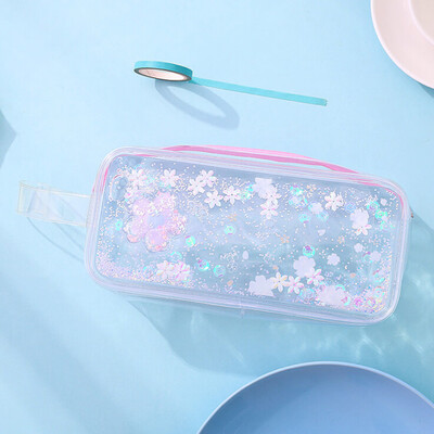 Toponeto Waterproof Sandpaper Pen Bag Ins Flower Transparent Storage Bag Stationery Bag
Toponeto Waterproof Sandpaper Pen Bag Ins Flower Transparent Storage Bag Stationery Bag