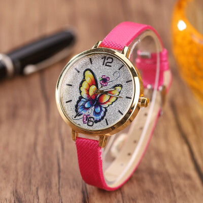 Silver Pink Flower Butterfly Face Lady Casual Watch Fine Watch Personality Digital Quartz Watch
Silver Pink Flower Butterfly Face Lady Casual Watch Fine Watch Personality Digital Quartz Watch