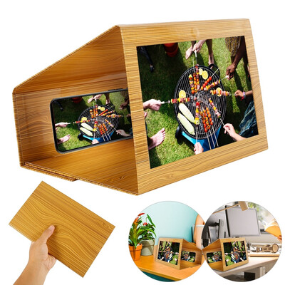 12 Inch Lightweight Wooden High Definition Phone Screen Foldable Amplifier Magnifier Eye Protection Display Holder Stand
12 Inch Lightweight Wooden High Definition Phone Screen Foldable Amplifier Magnifier Eye Protection Display Holder Stand