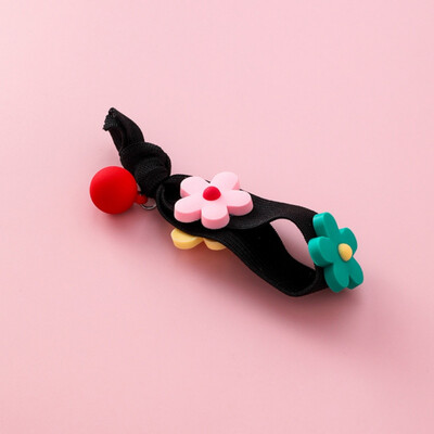 Korea Style Hair Accessories Knotted Hair Ring Hit Color Flower Hair Rope Cute Candy Color Ball Headdress
Korea Style Hair Accessories Knotted Hair Ring Hit Color Flower Hair Rope Cute Candy Color Ball Headdress