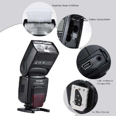 YONGNUO YN568EX III Wireless TTL Master Slave Flash Speedlite GN58 18000s High Speed Sync Supports USB Firmware Upgrade for Canon
YONGNUO YN568EX III Wireless TTL Master Slave Flash Speedlite GN58 18000s High Speed Sync Supports USB Firmware Upgrade for Canon