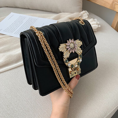 Luxury Brand Female Flap Bag 2019 New Quality PU Leather Womens Designer Handbag Diamond Lock Chain Shoulder Messenger Bags
Luxury Brand Female Flap Bag 2019 New Quality PU Leather Womens Designer Handbag Diamond Lock Chain Shoulder Messenger Bags