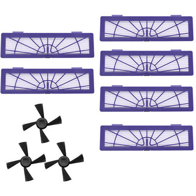6x Filters3x Side Brushes Kit For Neato Botvac Series D Series D80 D85 D3 D5
6x Filters3x Side Brushes Kit For Neato Botvac Series D Series D80 D85 D3 D5