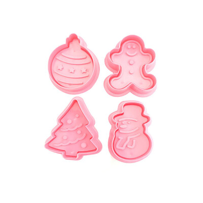 4PcsSet Christmas Tree Snowman Baking Mold Biscuit Cookie Cutter Cake Decor
4PcsSet Christmas Tree Snowman Baking Mold Biscuit Cookie Cutter Cake Decor