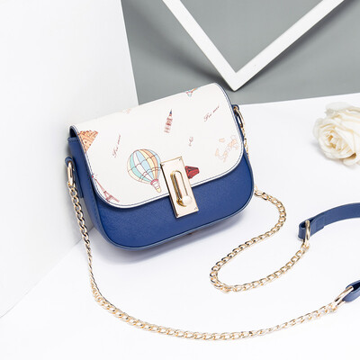 The Korean version of the summer ins girlsfashion chains with one shoulder&oblique bags
The Korean version of the summer ins girlsfashion chains with one shoulder&oblique bags