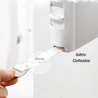 Toponeto Retractable Invisible Clothesline Indoor Wall Hanging Stretch Clothesline
Toponeto Retractable Invisible Clothesline Indoor Wall Hanging Stretch Clothesline
