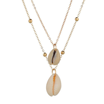 Various New Fashion Necklace Black Rope Chain Natural Shell Necklace Summer Beach Sea Breeze Necklace Bohemian Female Gift
Various New Fashion Necklace Black Rope Chain Natural Shell Necklace Summer Beach Sea Breeze Necklace Bohemian Female Gift