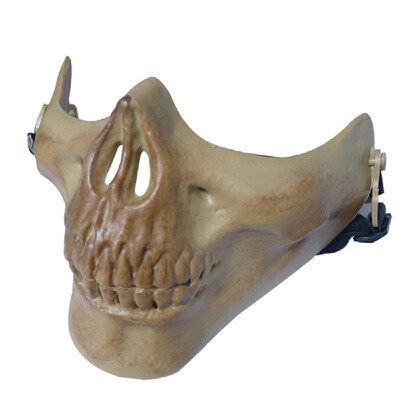 MA-15 Creative Horrible Cosplay Outdoor Honorable Person CS Halloween Half Face Protective Safety Mask Prop
MA-15 Creative Horrible Cosplay Outdoor Honorable Person CS Halloween Half Face Protective Safety Mask Prop