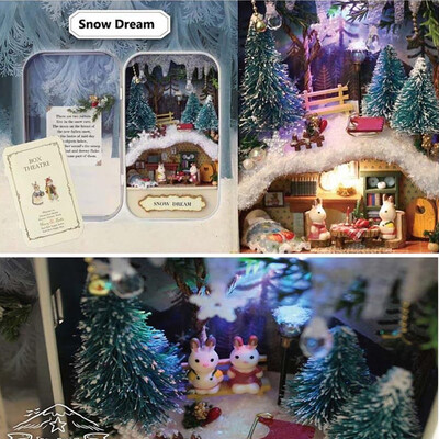 〖Follure〗DIY Dollhouse Miniature 3D Doll House Kit Box Theatre Handcraft Gift Snow Dream
〖Follure〗DIY Dollhouse Miniature 3D Doll House Kit Box Theatre Handcraft Gift Snow Dream