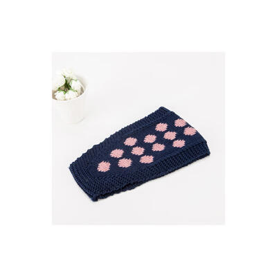 Crochet Headbands Polka Dot Hair Accessories with Plastic Button PrussianBlue 140x130x4mm
Crochet Headbands Polka Dot Hair Accessories with Plastic Button PrussianBlue 140x130x4mm