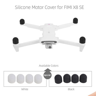 Siaonvr 4Pcs Black Silica Gel Motor Protective Cover Accessories For XiaoMi Fimi X8 SE
Siaonvr 4Pcs Black Silica Gel Motor Protective Cover Accessories For XiaoMi Fimi X8 SE