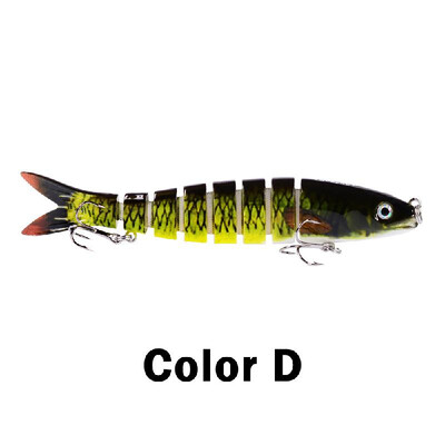 1328cm 19g Fishing Lure Hard Bait 8 Segments Swimbait Crankbait Artificial Fishing Lure Bait with Treble Hooks
1328cm 19g Fishing Lure Hard Bait 8 Segments Swimbait Crankbait Artificial Fishing Lure Bait with Treble Hooks