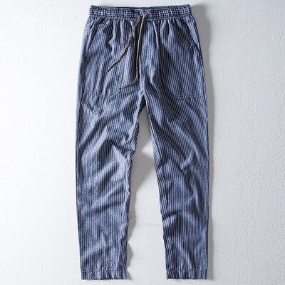 Gobestart Fashion Men Casual Ethnic Style Striped Cotton Linen Long Pants Casual Trousers
Gobestart Fashion Men Casual Ethnic Style Striped Cotton Linen Long Pants Casual Trousers