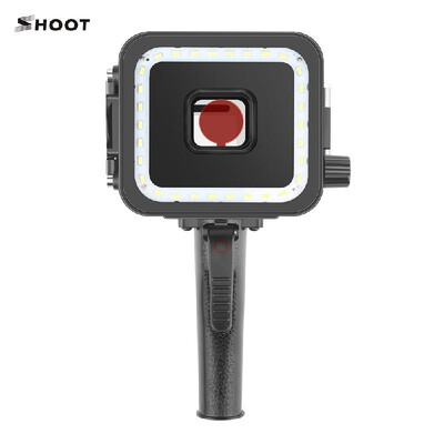 SHOOT Handheld Underwater LED Video Light Diving Light 900LM Underwater 40m with Red Filter for GoPro Hero 7Hero 6Hero 5 Black
SHOOT Handheld Underwater LED Video Light Diving Light 900LM Underwater 40m with Red Filter for GoPro Hero 7Hero 6Hero 5 Black