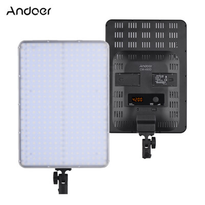 Andoer CM-480D CRI93 Ultrathin Lightweight LED Video Light Panel Bi-color 3200K-5600K 48W Dimmable for Canon Nikon Sony Pentax DS
Andoer CM-480D CRI93 Ultrathin Lightweight LED Video Light Panel Bi-color 3200K-5600K 48W Dimmable for Canon Nikon Sony Pentax DS