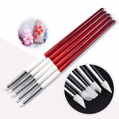 〖Follure〗5pcs Silicone Nail Art Dotting Manicure Painting Drawing Polish Brush Pen Tool
〖Follure〗5pcs Silicone Nail Art Dotting Manicure Painting Drawing Polish Brush Pen Tool