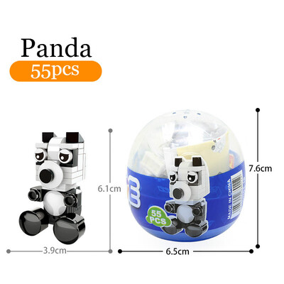 Animal Egg Twisting Series Dog Rooster Rhinoceros Dinosaur Tiger&Rabbit Assembly Building Block Childrens Toys
Animal Egg Twisting Series Dog Rooster Rhinoceros Dinosaur Tiger&Rabbit Assembly Building Block Childrens Toys