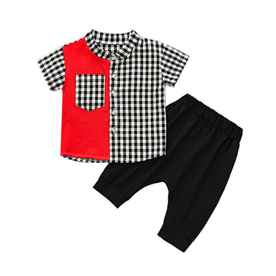 Summer Kids Boys Short Sleeve Animal Print Tops Blouse T-shirtShorts Children Casual Outfits Sets
Summer Kids Boys Short Sleeve Animal Print Tops Blouse T-shirtShorts Children Casual Outfits Sets