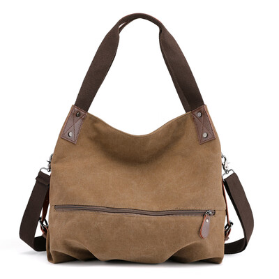 Canvas shoulder bag womens fashion personality handbag simple Joker large capacity cloth bag womens bag
Canvas shoulder bag womens fashion personality handbag simple Joker large capacity cloth bag womens bag