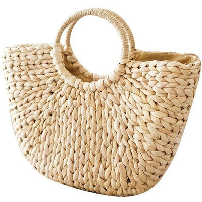 New Fashion Women Wicker Handbag Bags Totes Beach Straw Woven Summer Rattan Basket Bag Retro
New Fashion Women Wicker Handbag Bags Totes Beach Straw Woven Summer Rattan Basket Bag Retro