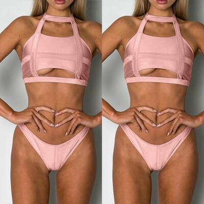 Roseonmyhand Women Girl Padded Bandage Sexy Beach Halter Bikini Set Bathing Suit Swimwear
Roseonmyhand Women Girl Padded Bandage Sexy Beach Halter Bikini Set Bathing Suit Swimwear