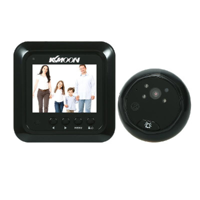 KKmoon 24" LCD Digital Peephole Viewer 160°Door Eye Doorbell HD IR Camera Night Vision Photo TakingVideo Recording TF Card for H
KKmoon 24" LCD Digital Peephole Viewer 160°Door Eye Doorbell HD IR Camera Night Vision Photo TakingVideo Recording TF Card for H