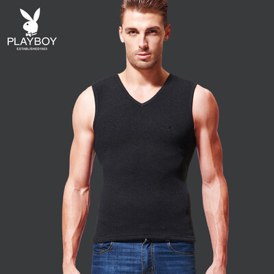 Playboy PLAYBOY warm vest men plus velvet thickening mens shirt shirt underwear winter cotton Slim middle-aged black
Playboy PLAYBOY warm vest men plus velvet thickening mens shirt shirt underwear winter cotton Slim middle-aged black