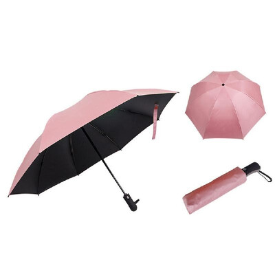 Black Coating Automatic Fold Umbrella Reverse 3 Folding Umbrellas Sunny&Rain Inverted Umbrella
Black Coating Automatic Fold Umbrella Reverse 3 Folding Umbrellas Sunny&Rain Inverted Umbrella