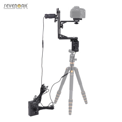 Sevenoak SK-ECH03 360° Remote Control Electric Motorized Pan Tilt Head Max Load 5kg11Lbs for Canon Nikon Sony DSLR Camera Video
Sevenoak SK-ECH03 360° Remote Control Electric Motorized Pan Tilt Head Max Load 5kg11Lbs for Canon Nikon Sony DSLR Camera Video