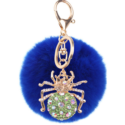 Keychain alloy studded spider hanging bag mobile phone accessories cute animal rex rabbit hair car pendant
Keychain alloy studded spider hanging bag mobile phone accessories cute animal rex rabbit hair car pendant