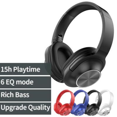 Upgrade Wireless Bluetooth Headphone with Microphone&Volume control Support Hand-free Build in 6mode EQ Support TF with FM 1
Upgrade Wireless Bluetooth Headphone with Microphone&Volume control Support Hand-free Build in 6mode EQ Support TF with FM 1