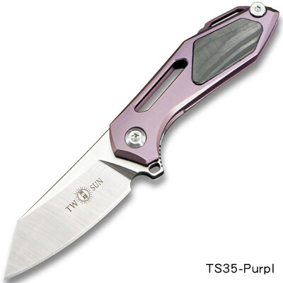 TwoSun MINI M390 Folding Knife Pocket Knife camping knife outdoor survival tool EDC Fast Opening bearings Titanium FireAnt TS35
TwoSun MINI M390 Folding Knife Pocket Knife camping knife outdoor survival tool EDC Fast Opening bearings Titanium FireAnt TS35