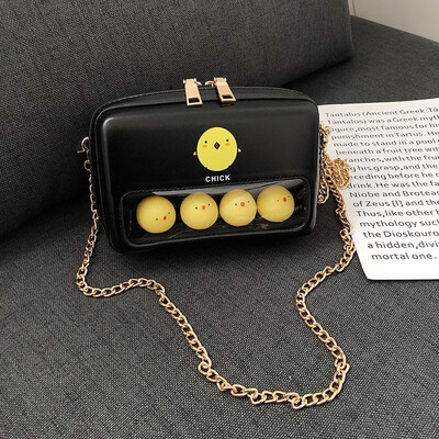 Ins super fire chain bag female 2019 new Korean version of the wild single shoulder slung fashion cartoon girl small square bag
Ins super fire chain bag female 2019 new Korean version of the wild single shoulder slung fashion cartoon girl small square bag