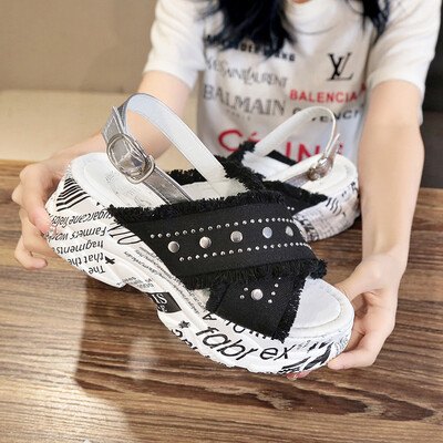 Internet celebrity Roman sandals fairy wind 2019 summer new students 100 beach shoes thick soled muffin shoes ins tide
Internet celebrity Roman sandals fairy wind 2019 summer new students 100 beach shoes thick soled muffin shoes ins tide
