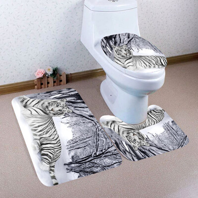 Toponeto 3PCS Christmas Bathroom Non-Slip Pedestal Rug Lid Toilet Cover Bath Mat Set
Toponeto 3PCS Christmas Bathroom Non-Slip Pedestal Rug Lid Toilet Cover Bath Mat Set