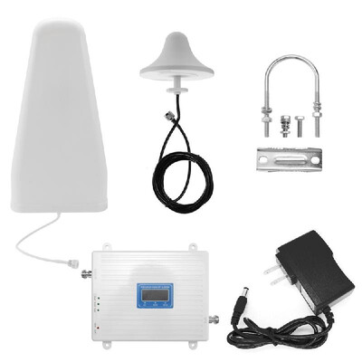 110-220V Tri Band Amplifier 900 1800 2100 GSM DCS WCDMA 2G3G4G LTE Universal Signal Booster Intelligent Repeater Kit
110-220V Tri Band Amplifier 900 1800 2100 GSM DCS WCDMA 2G3G4G LTE Universal Signal Booster Intelligent Repeater Kit